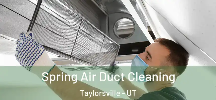 Spring Air Duct Cleaning Taylorsville - UT